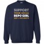 Female repo agent funny repossession gift Sweatshirt