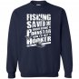 Fishing im just a hooker fishing Sweatshirt