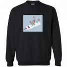 Flower aesthetic vaporwave digital medium Sweatshirt