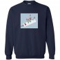 Flower aesthetic vaporwave digital medium Sweatshirt