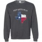 Fort worth texas vintage state of texas flag Sweatshirt