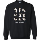Fun cat yoga Sweatshirt