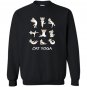 Fun cat yoga Sweatshirt
