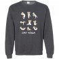 Fun cat yoga Sweatshirt