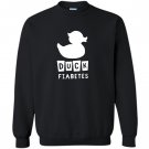 Funny diabetic duck fiabetes Sweatshirt