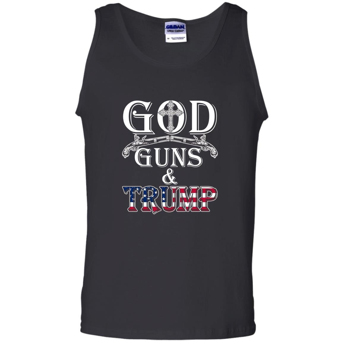 2nd amendment god guns trump premium republican Tank Top