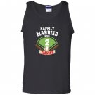 2nd wedding anniversary baseball couple gift Tank Top