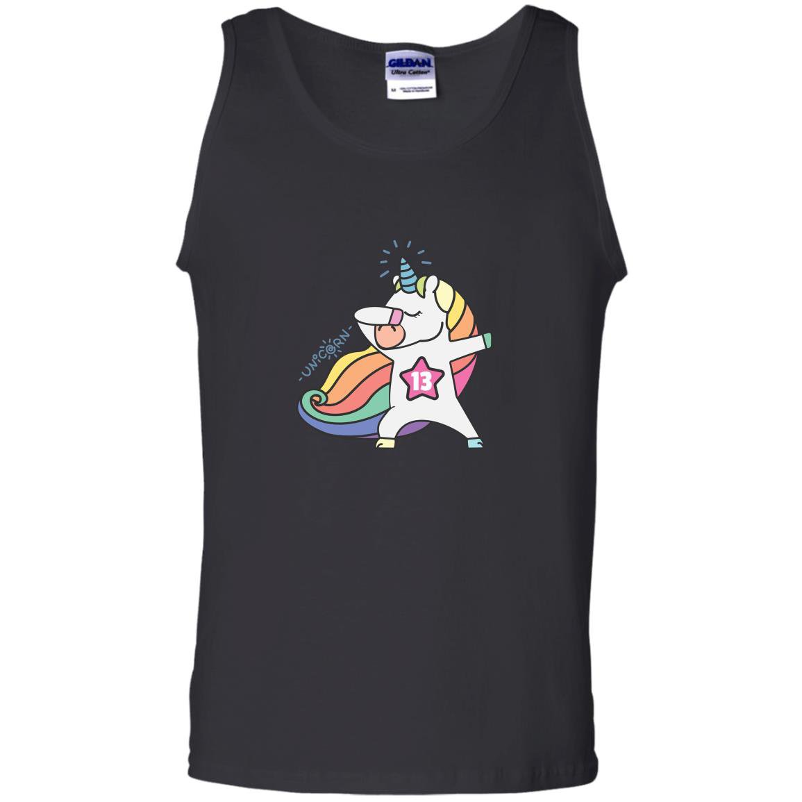 13th birthday 13 unicorn june Tank Top