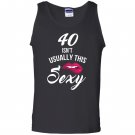 40 yrs old isnt usually this sexy 40th birthday Tank Top