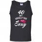 40 yrs old isnt usually this sexy 40th birthday Tank Top