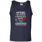 44th wedding anniversary 44 years vintage gift Tank Top