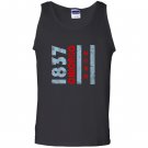 1837 chicago flag illinois Tank Top