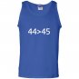 4445 the 44th president is greater than 45th Tank Top