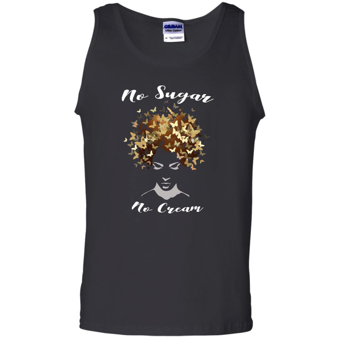 Afro sugar no cream pride melanin Tank Top