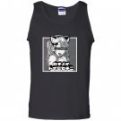 Ahegao lewd anime face and neko cosplay Tank Top