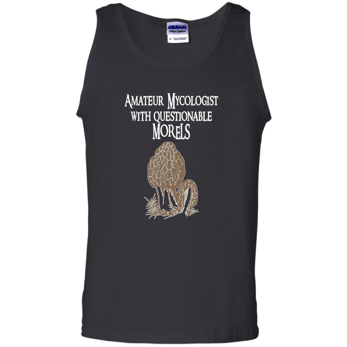 Amateur mycologist with questionable morels mushroom Tank Top