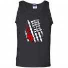 American by birth christian by faith veteran Tank Top