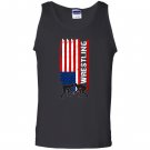 American flag wrestling usa flag wrestling Tank Top