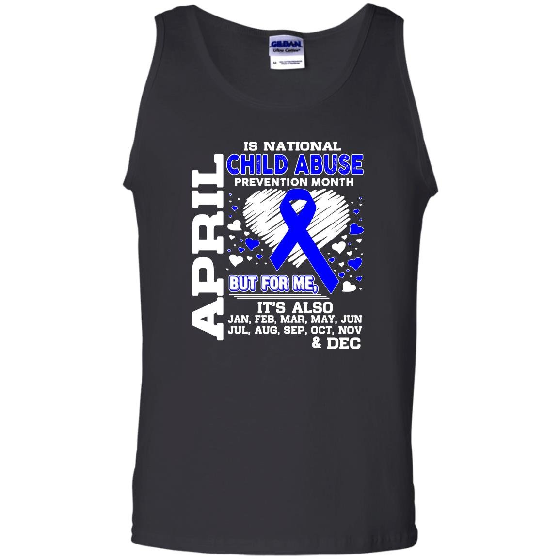 April is national child abuse prevention month Tank Top