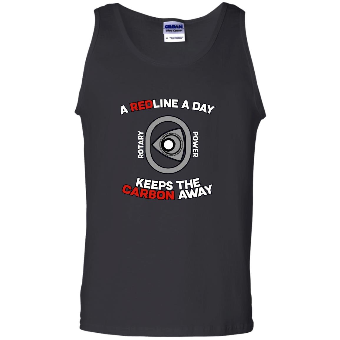 A redline a day carbon away rotary engine Tank Top