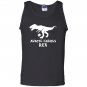 Auntie saurus rex funny dinosaur auntiesaurus Tank Top