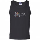 Autism puzzle heartbeat autism awareness Tank Top