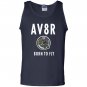 Av8r airplane speedometer born to fly pilot Tank Top