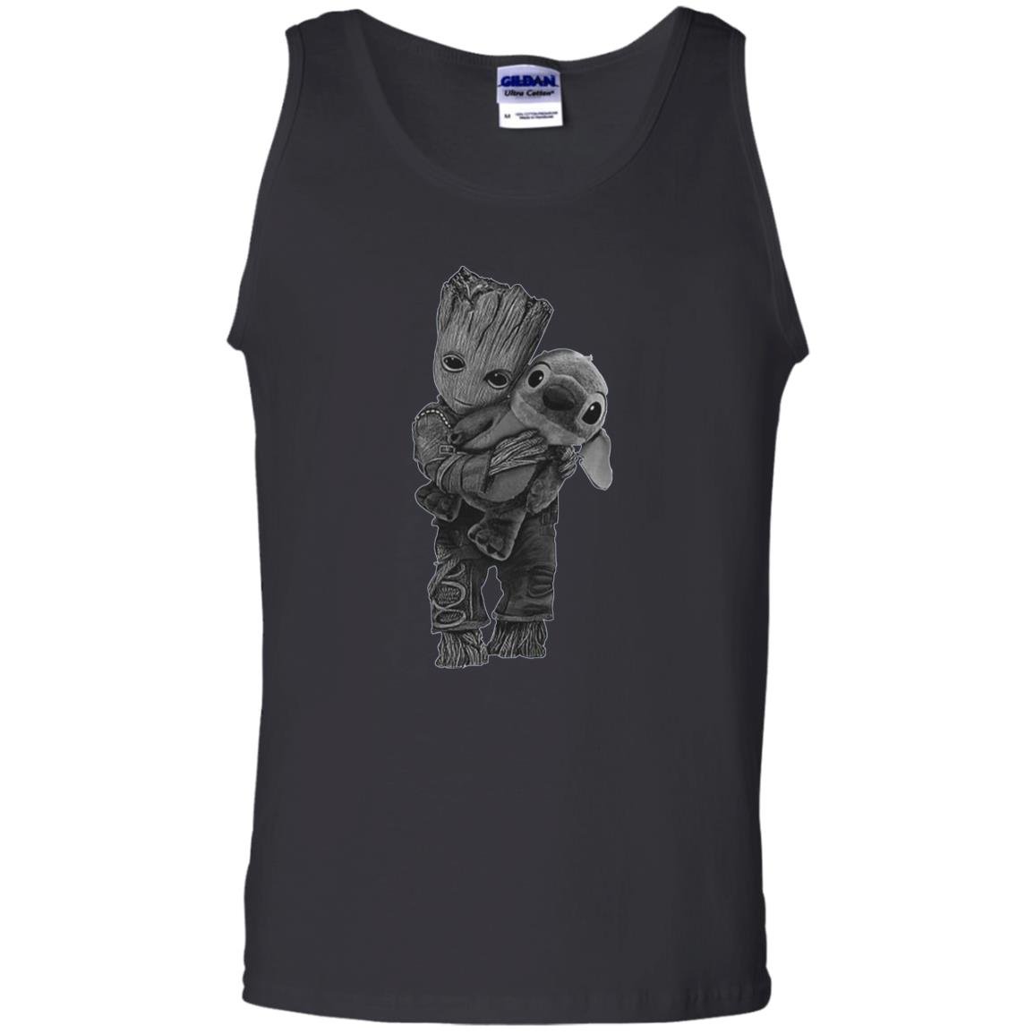 Baby groot hug stitch Tank Top