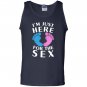 Baby shower gender reveal pun Tank Top