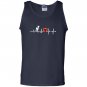 Baritone heartbeat music marching band Tank Top
