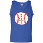 Baseball double play 6432 Tank Top