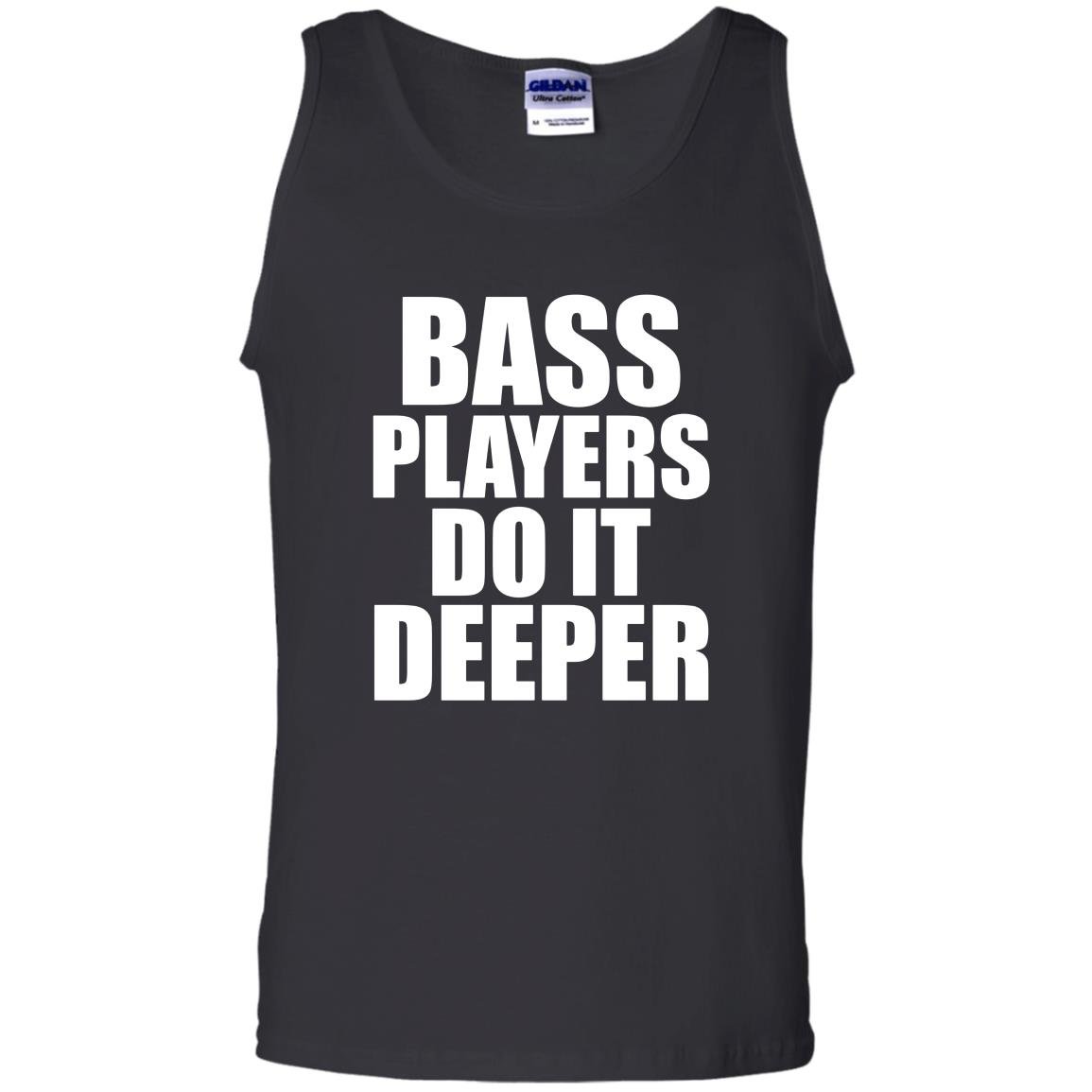 Bass players do it deeper for bass guitarists gift Tank Top