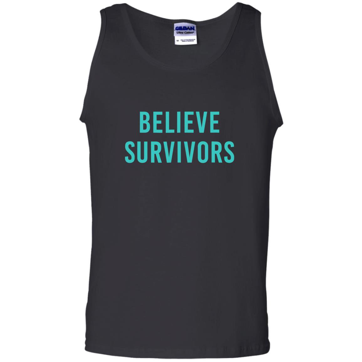 Believe survivors feminist metoo protest march Tank Top
