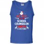 Be nice to the school counselor santa is watching school co Tank Top