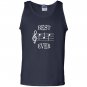 Best dad ever music cute funny fathers day gift Tank Top