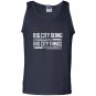 Big city doing big city things matt adams funny gift Tank Top