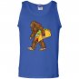 Bigfoot sasquatch carrying taco funny camping Tank Top