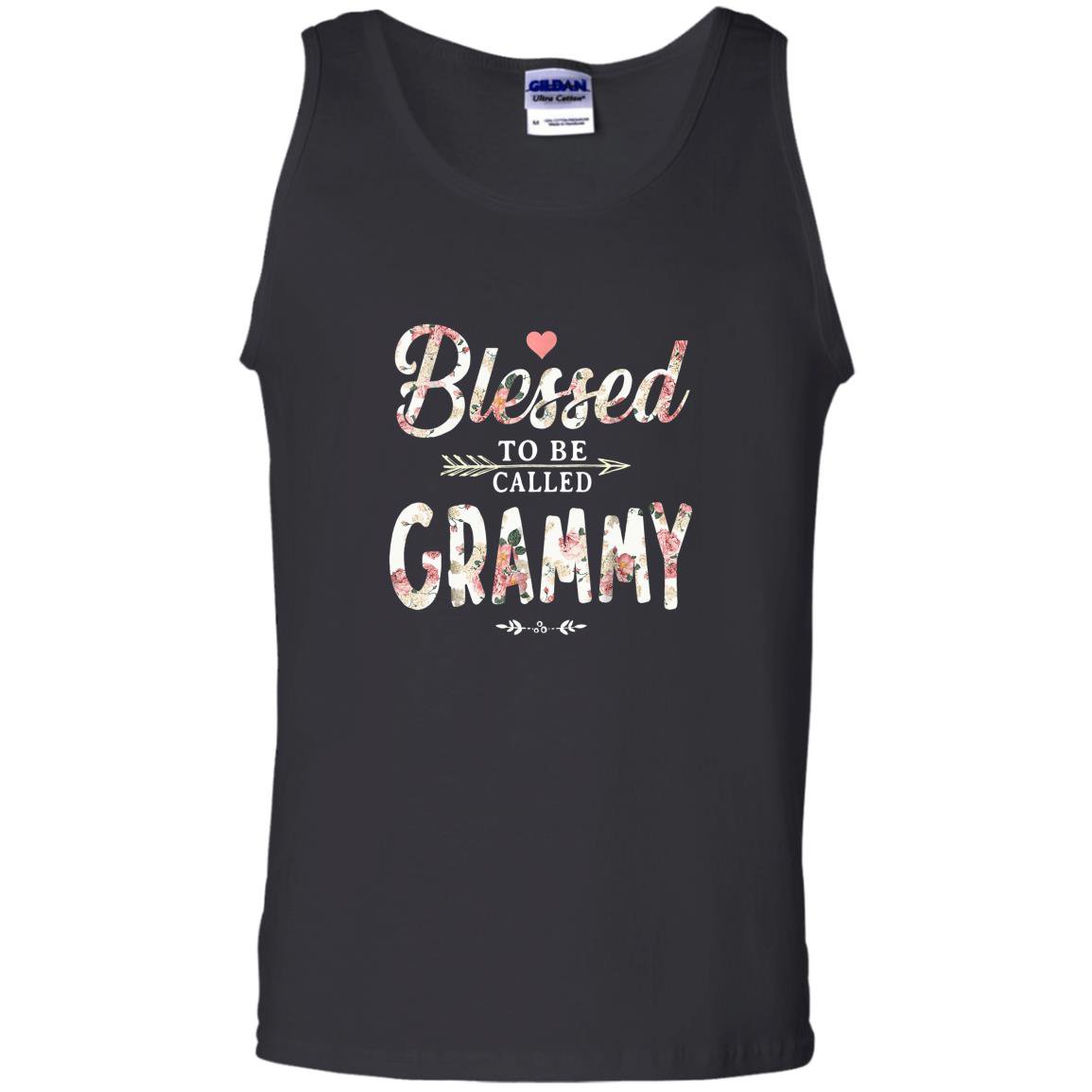 Blessed to be called grammy flower style Tank Top