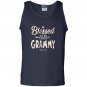 Blessed to be called grammy flower style Tank Top