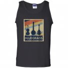 Bluegrass vintage music instruments retro Tank Top