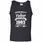 Born in 1983 vintage birthday made in 1983 Tank Top