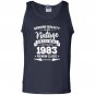 Born in 1983 vintage birthday made in 1983 Tank Top