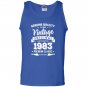 Born in 1983 vintage birthday made in 1983 Tank Top