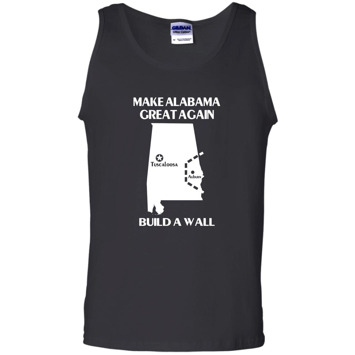 Build a wall make alabama great again Tank Top