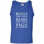 Bulls and bears make money Tank Top