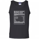 Business analyst nutrition facts funny Tank Top