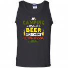 Camping without beer is just sitting in the woods Tank Top