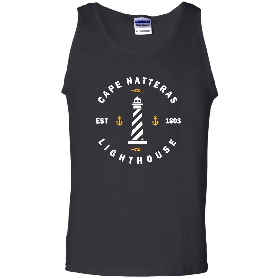 Cape hatteras lighthouse outer banks nc obx Tank Top