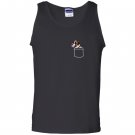 Cartoon pocket boxer dog meme Tank Top
