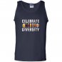 Celebrate diversity beer asphalt Tank Top